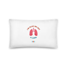 Load image into Gallery viewer, I'm glad we get a-lung | Basic Pillow