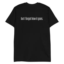 Load image into Gallery viewer, Book Z Doctor ‘I once heard a joke about amnesia’ Unisex T-Shirt, Crew Neck and Short-Sleeve Printed Tees, Comfort Fit Casual Wear
