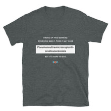 Load image into Gallery viewer, Book Z Doctor ‘I woke up this morning coughing badly’ Unisex T-Shirt, Crew Neck and Short-Sleeve Printed Tees, Comfort Fit Casual Wear,