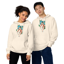 Load image into Gallery viewer, Blossoming Heart | Unisex midweight hoodie