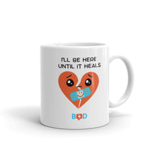 Load image into Gallery viewer, Book Z Doctor ‘I’ll Be Here Until It Heals’ Ceramic Coffee Mug, Glossy White Tea Cup, Ideal Gift for Thanksgiving, Christmas, and Birthday, 11oz, 15oz