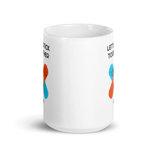 Load image into Gallery viewer, Book Z Doctor ‘Let’s stick together with each other’ Ceramic Coffee Mug, Glossy White Tea Cup, Ideal Gift for Thanksgiving, Christmas, and Birthday, 11oz, 15oz