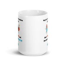 Load image into Gallery viewer, Book Z Doctor ‘Why don’t yogurt and medicine get along? One is probiotic, and the other is antibiotic!’ Ceramic Coffee Mug, Glossy White Tea Cup, Ideal Gift for Thanksgiving, Christmas, and Birthday, 11oz, 15oz