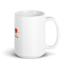 Load image into Gallery viewer, I'm with stupid | White glossy mug