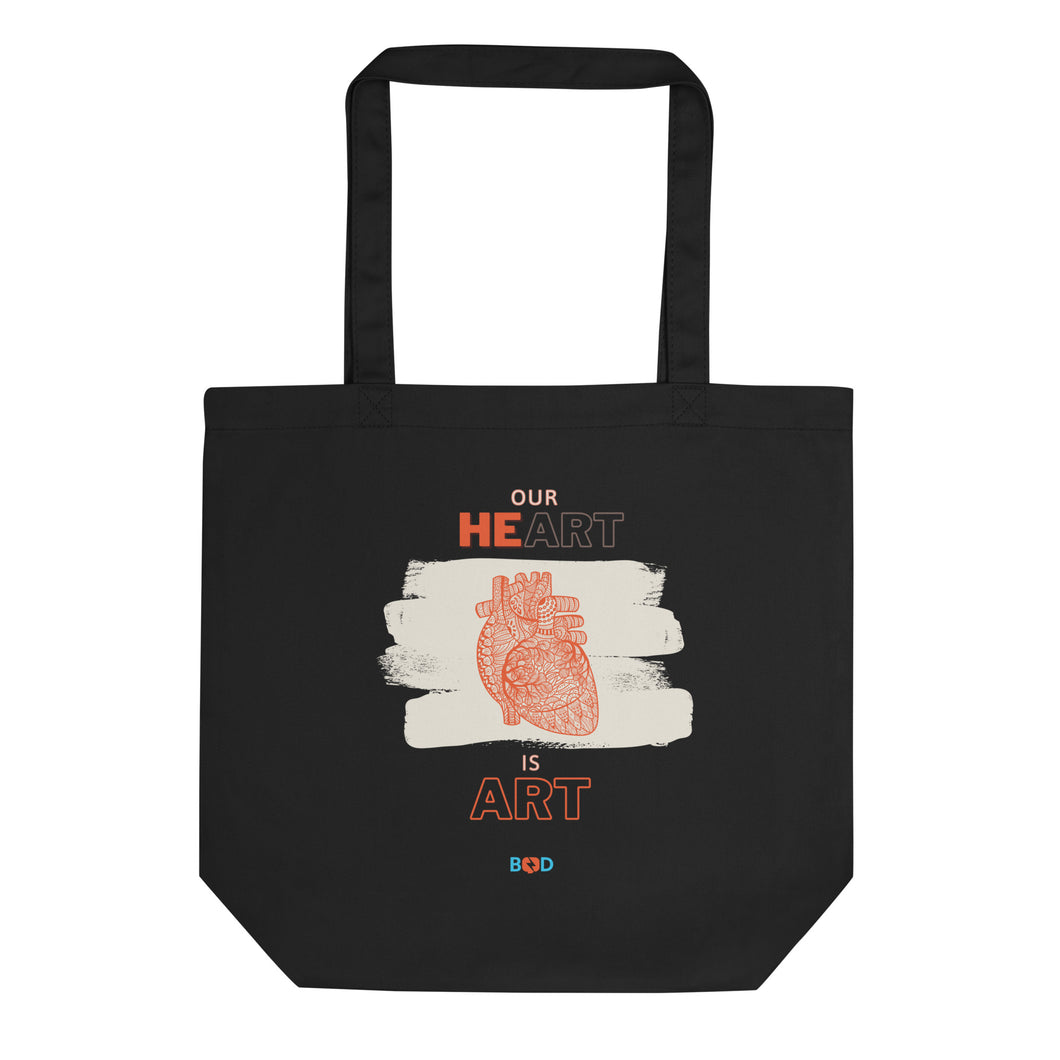 Our Heart Is Art | Eco Tote Bag