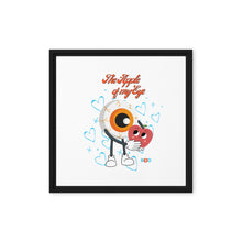 Load image into Gallery viewer, Apple of an eye | Framed canvas
