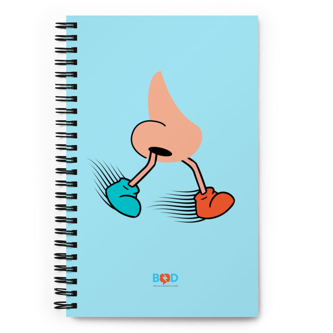 Running Nose | Spiral notebook