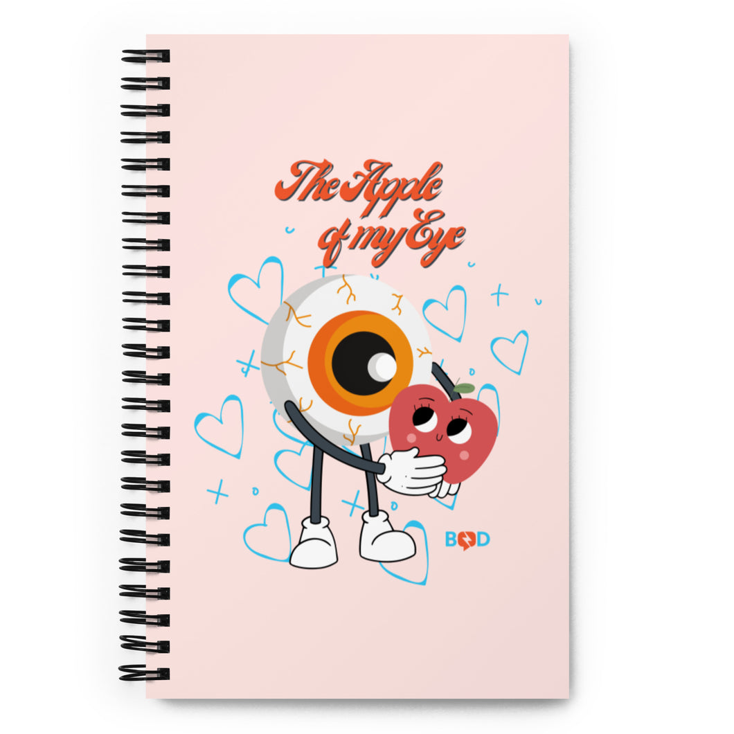Apple of an eye | Spiral notebook