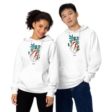 Load image into Gallery viewer, Blossoming Heart | Unisex midweight hoodie

