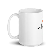 Load image into Gallery viewer, Keep Calm and | White glossy mug
